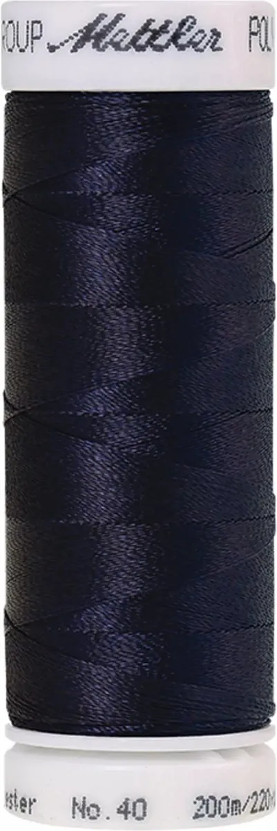 Amann Mettler Polysheen Borduurgaren 3355 - Blauw - 200m