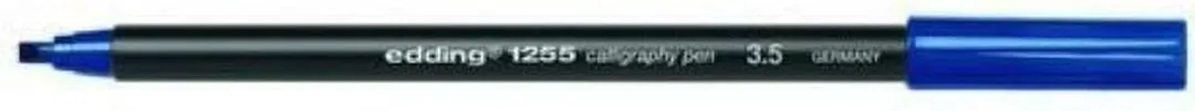 edding 1255 Kalligrafiepen - Staalblauw
