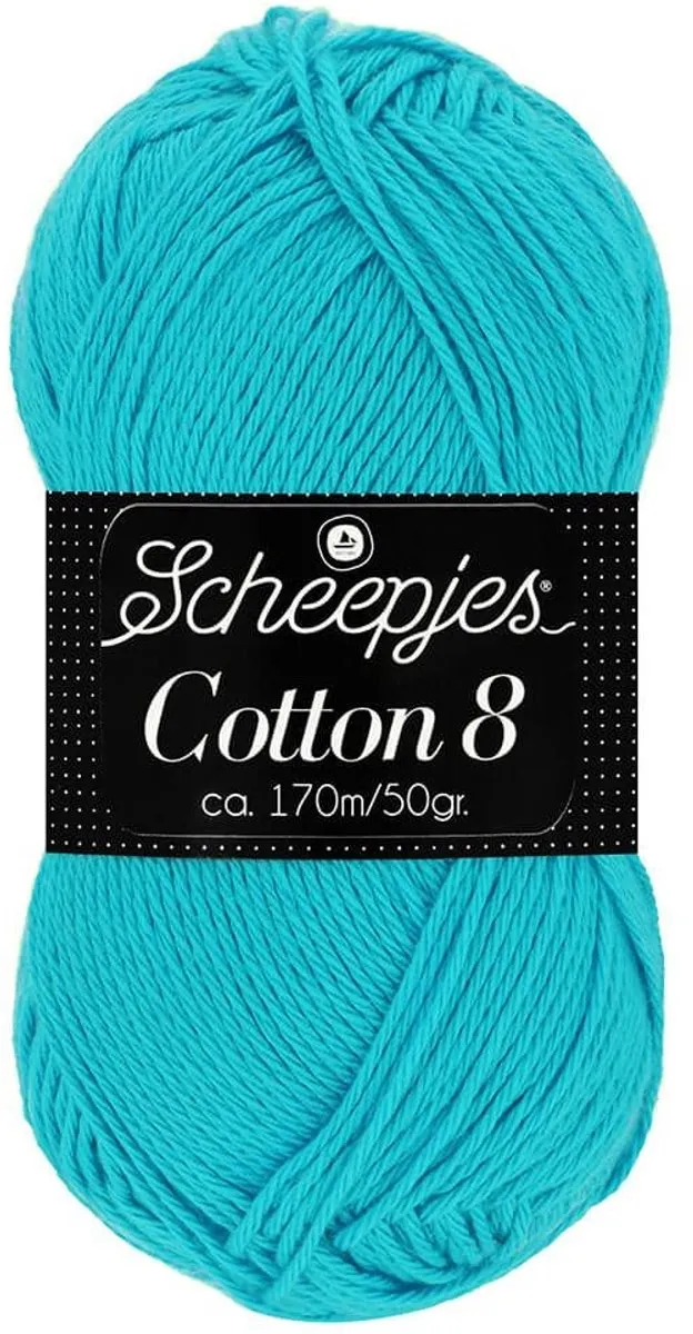 Scheepjes Cotton 8 712 Blauw