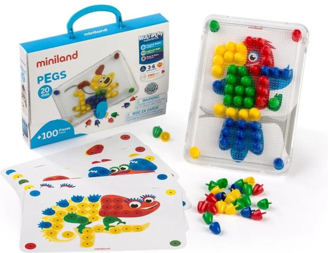 Miniland Mozaïek Pegs 20mm