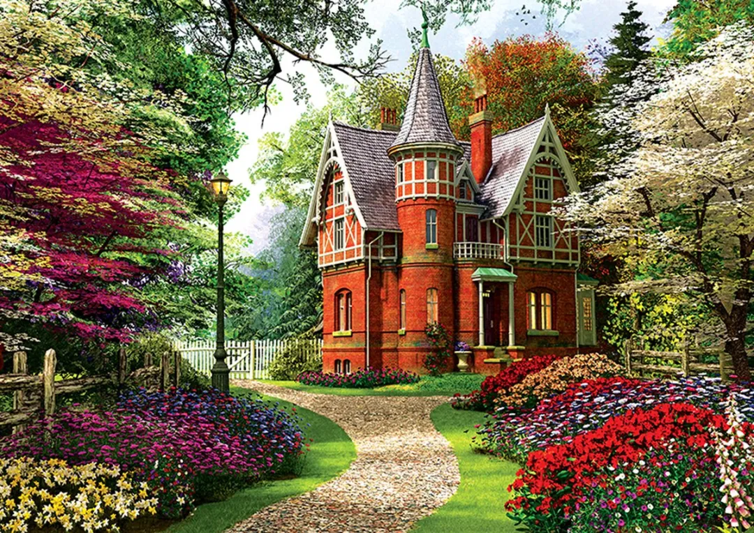 Trefl Victorian Cottage Puzzel 1000 Stuks