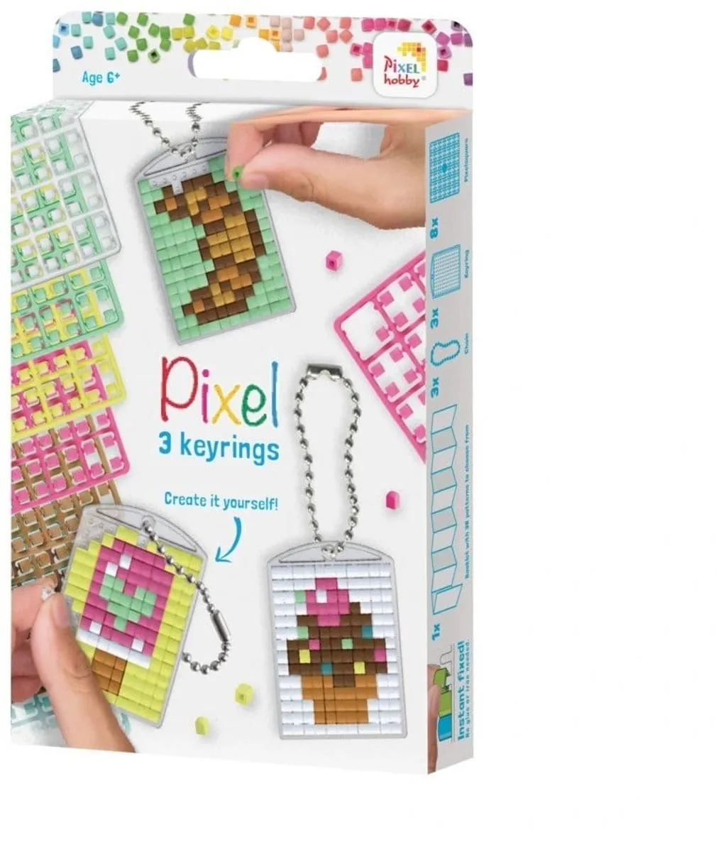 Pixelhobby Medaillon Set Zoetigheden