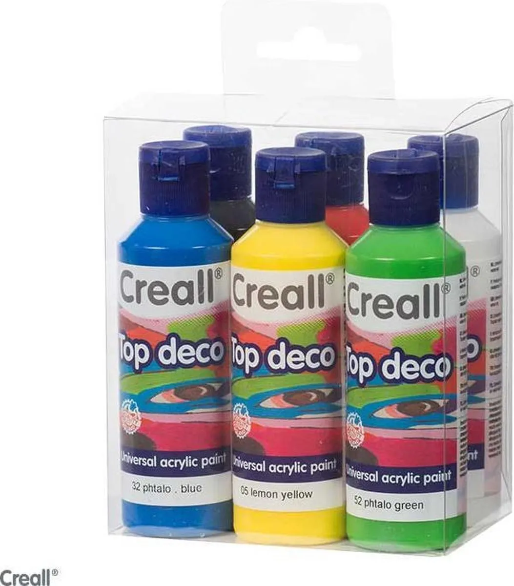 Creall Top-Deco 6x80ml