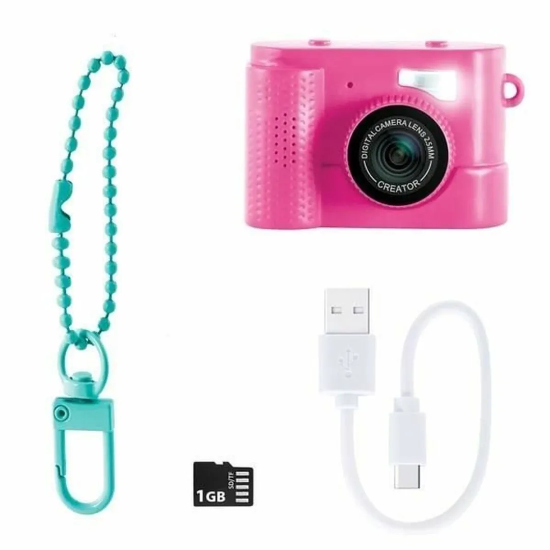 Canal Toys Mini Cam' Digitale Camera CLK 06 - Blauw/Roz
