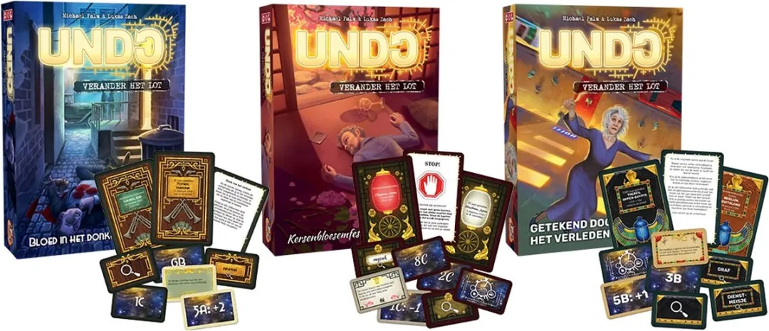 White Goblin Games Undo Getekend Door Het Verleden WGG1938 Bordspel - 2-6 Spelers