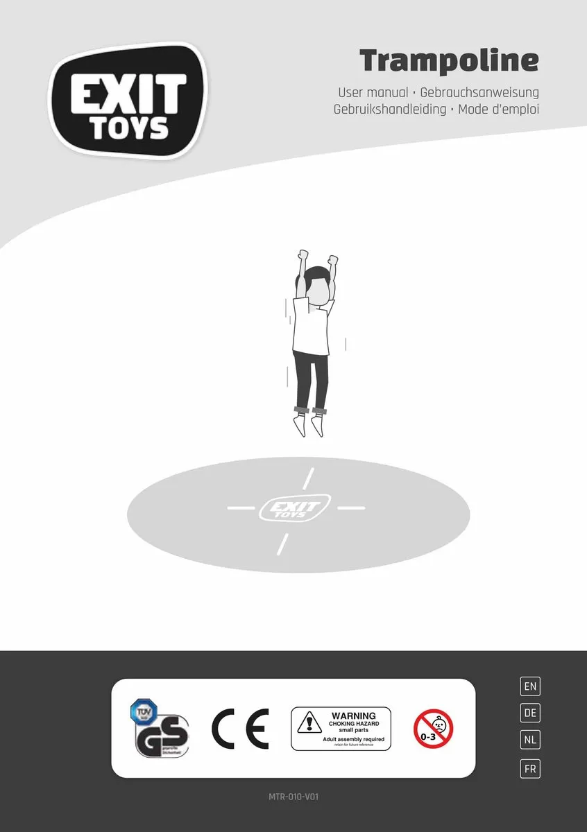 EXIT Silhouette Trampoline 183cm - Groen