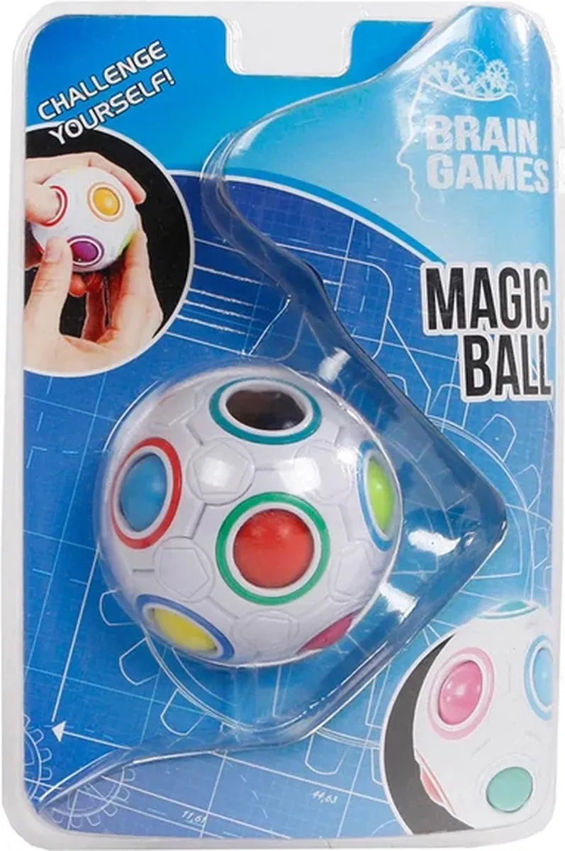 Brain Games Breinbreker Magische Bal 65mm - Wit