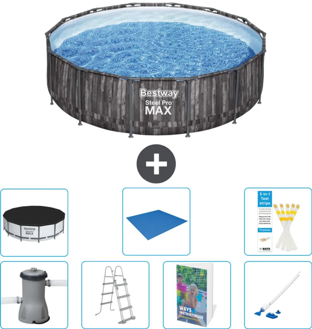 Bestway Steel Pro MAX Zwembad 427cm