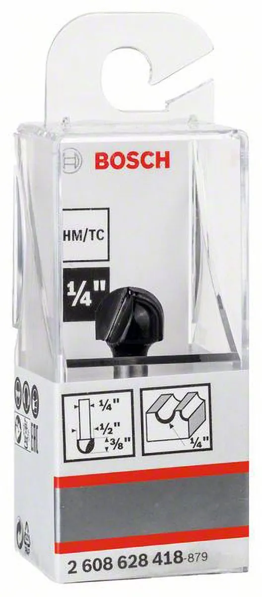 Bosch Holle Frese 1/4" R1 6,3mm