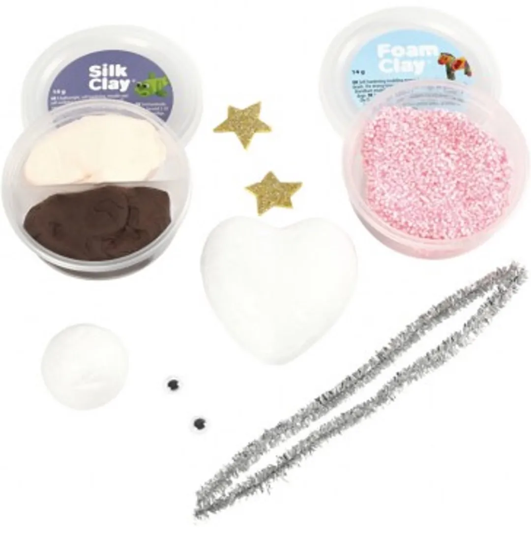 Creativ Company Mini Creative Kit Fee met Toverstaf - Roze
