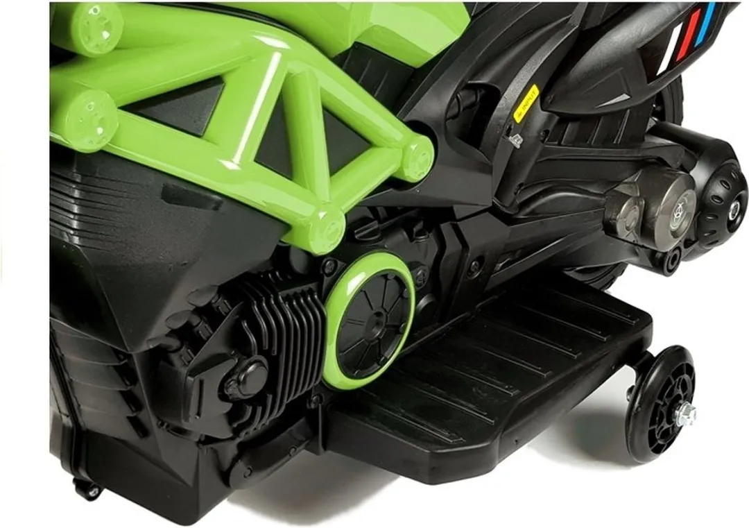 LEAN TOYS GTM1188 Elektrische Naked Bike - Kindermotor - Groen