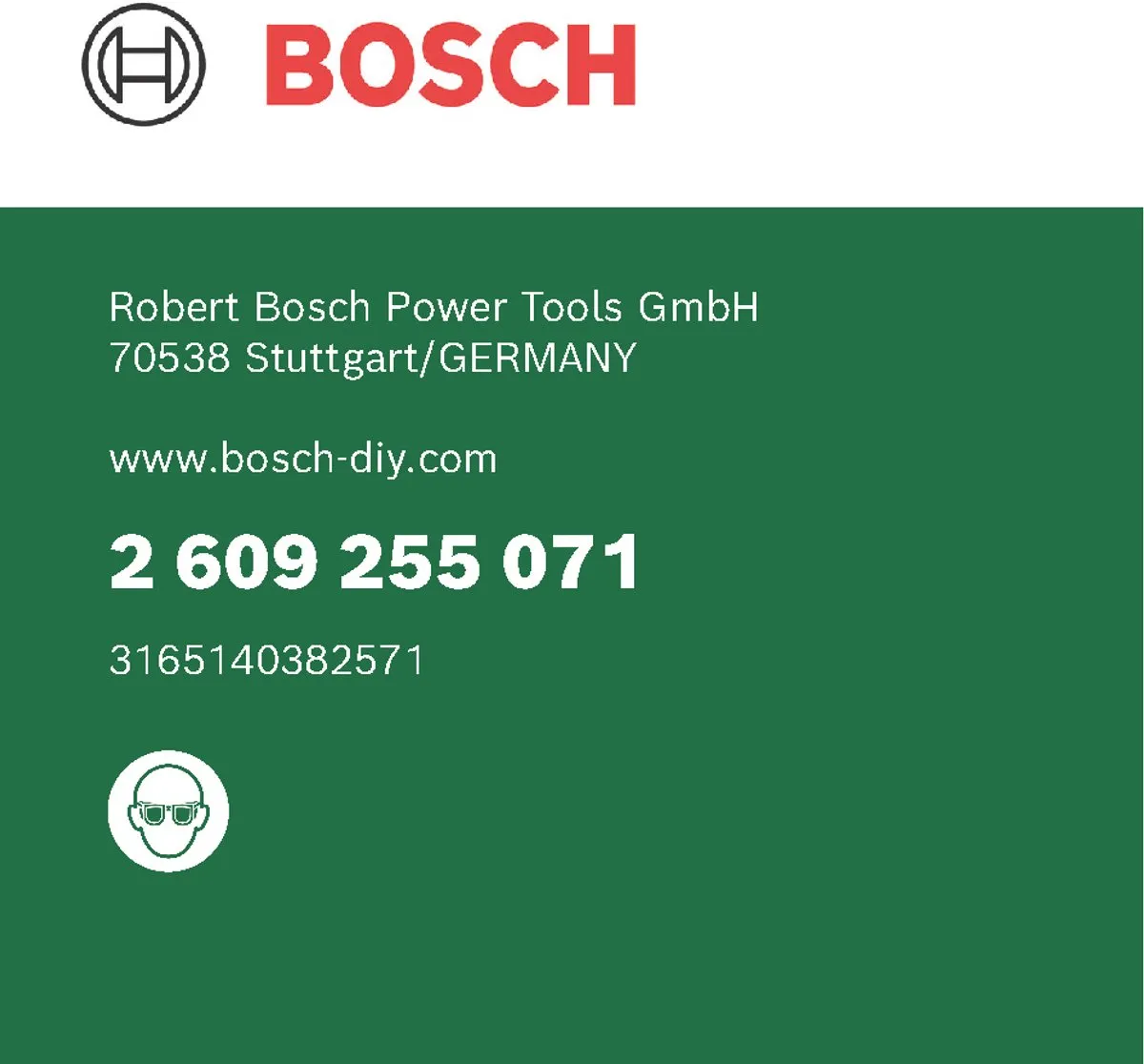 Bosch Metaalboren HSS-Co 4,8mm x 52mm - 1 Stuk - MPN 2609255071