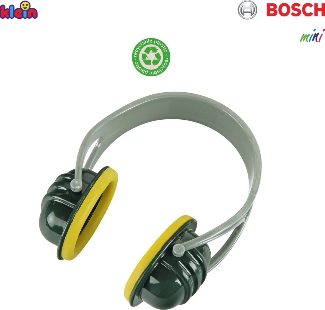 Klein Toys Bosch Mini Oorbeschermers - Groen/Geel
