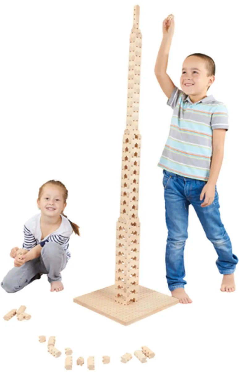 Eduplay Plug-in Bricks Bouwset 537 Stuks - Multicolor