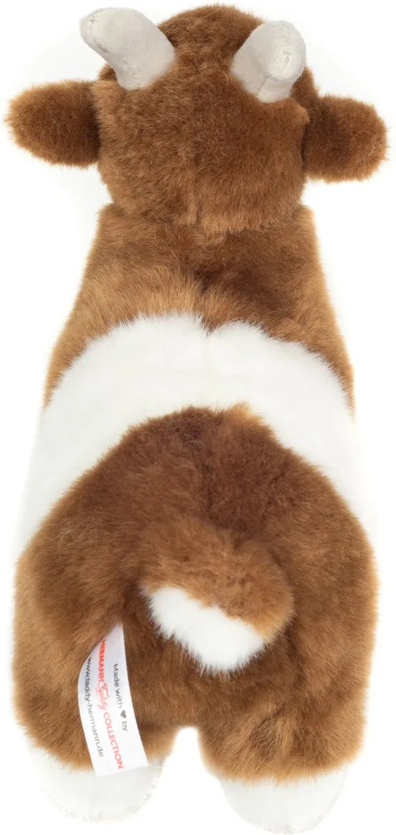 Teddy Hermann Knuffelgeit - Bruin/Wit - 22 cm