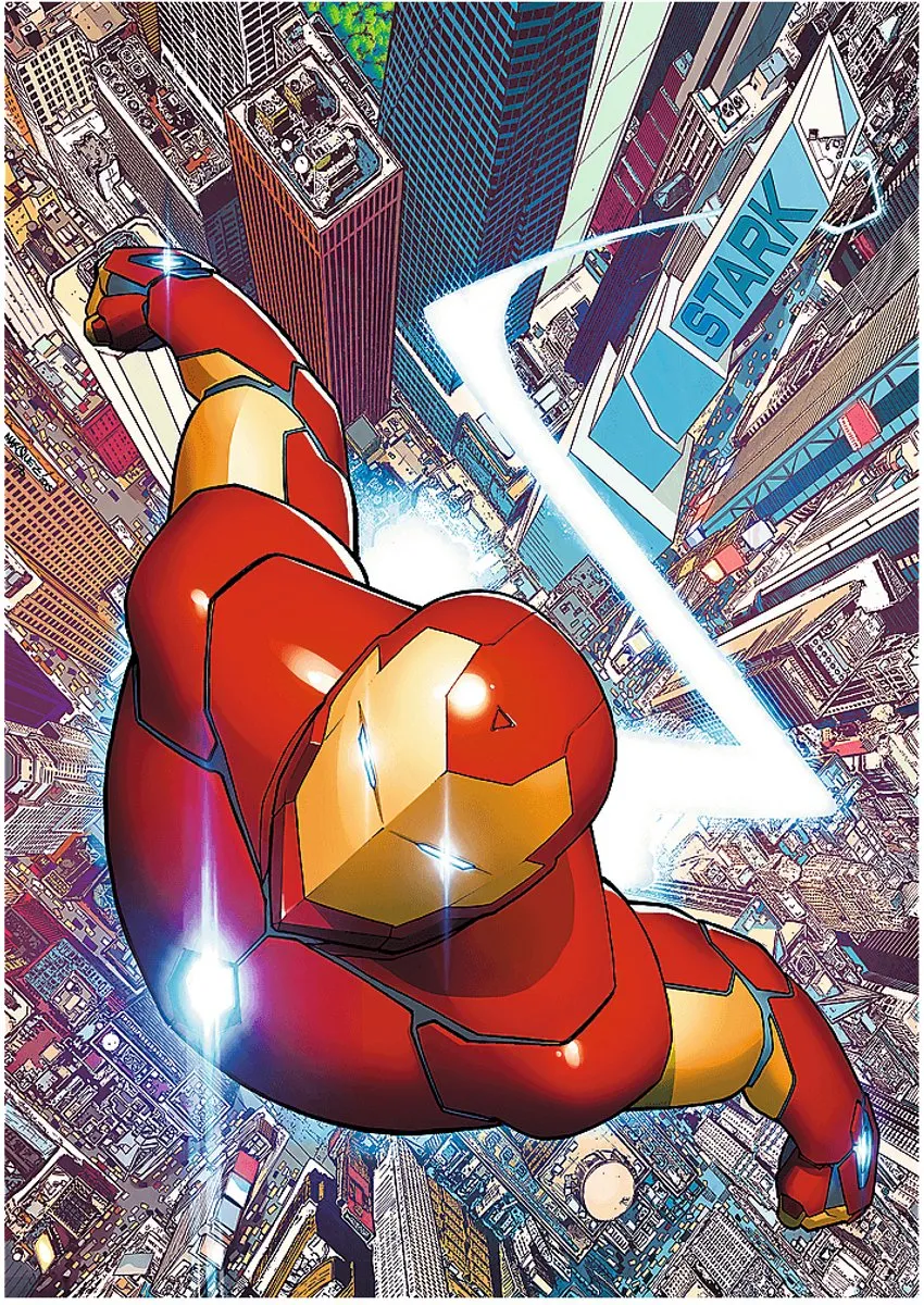 Trefl Iron Man Marvel Heroes Premium Plus Puzzel 1000 Stuks - Multicolor