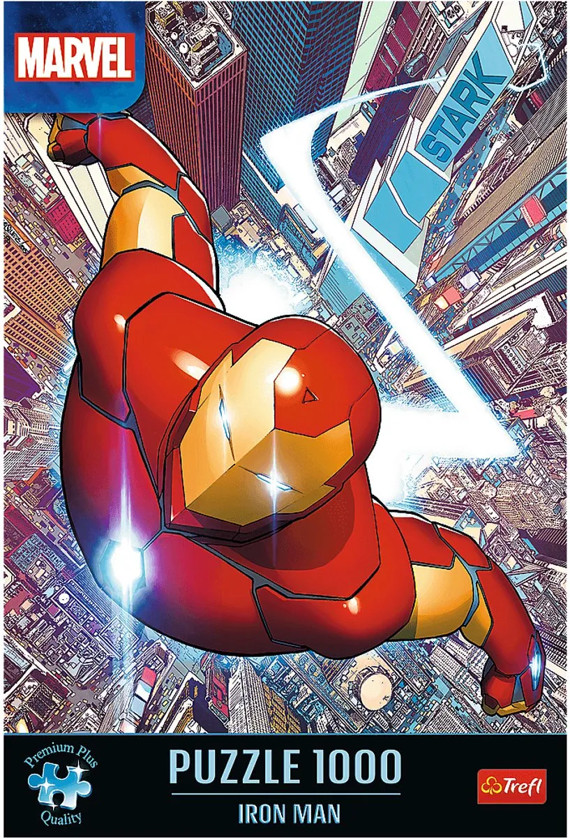 Trefl Iron Man Marvel Heroes Premium Plus Puzzel 1000 Stuks - Multicolor