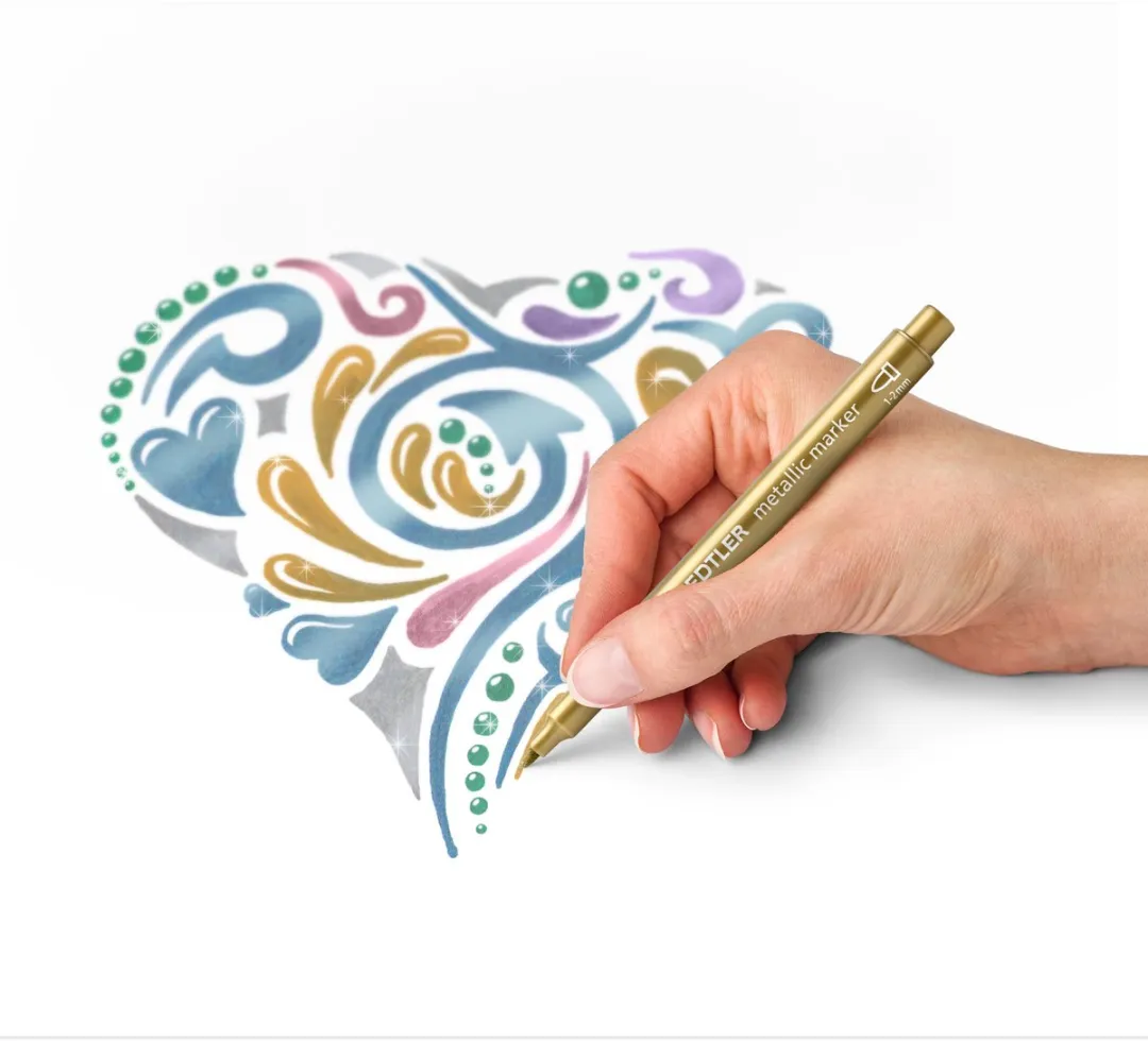 STAEDTLER Metallic Pen 1-2mm - Goud