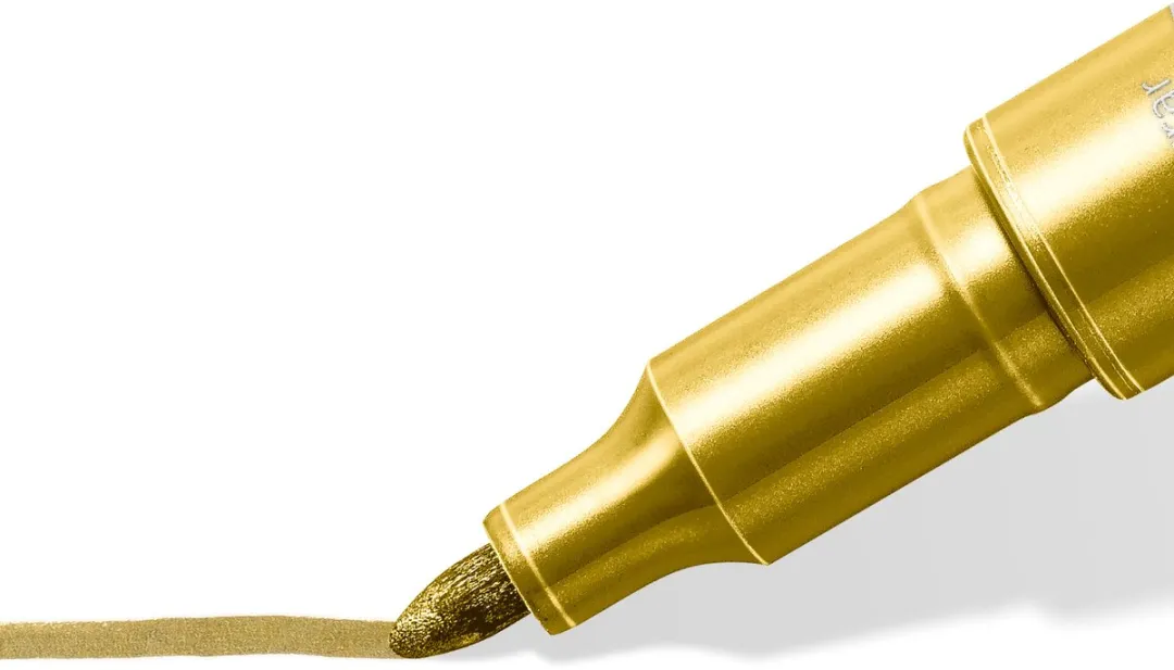 STAEDTLER Metallic Pen 1-2mm - Goud