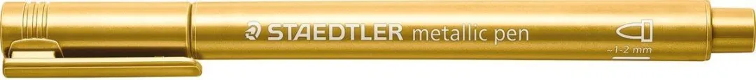 STAEDTLER Metallic Pen 1-2mm - Goud - afbeelding 6 van 6