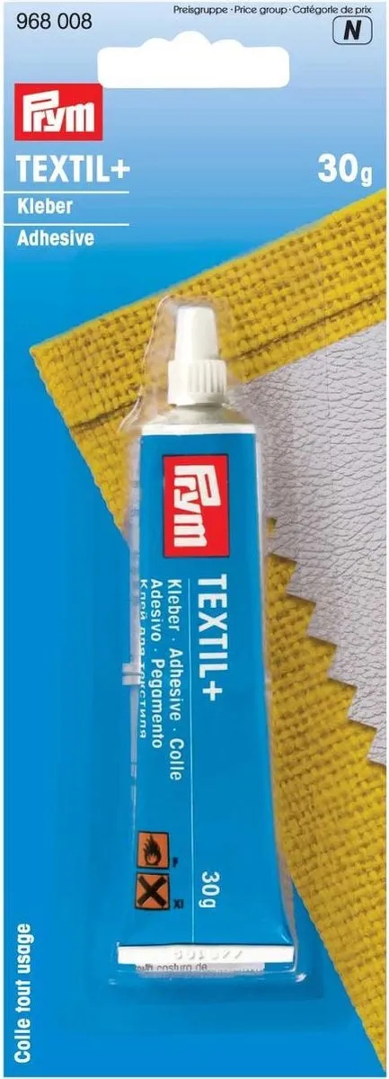Prym Textiel+ Lijm 30g