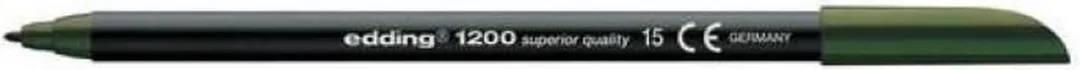 edding 1200 Olijfgroen Tekenkleurstift 0,5-1mm
