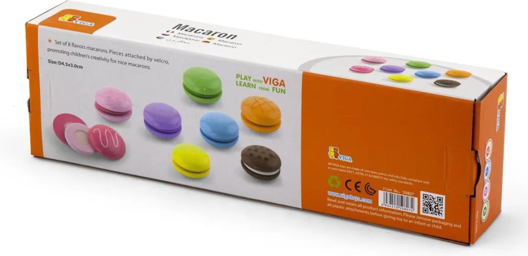 Viga Toys Macarons Speelgoedeten en -drinken