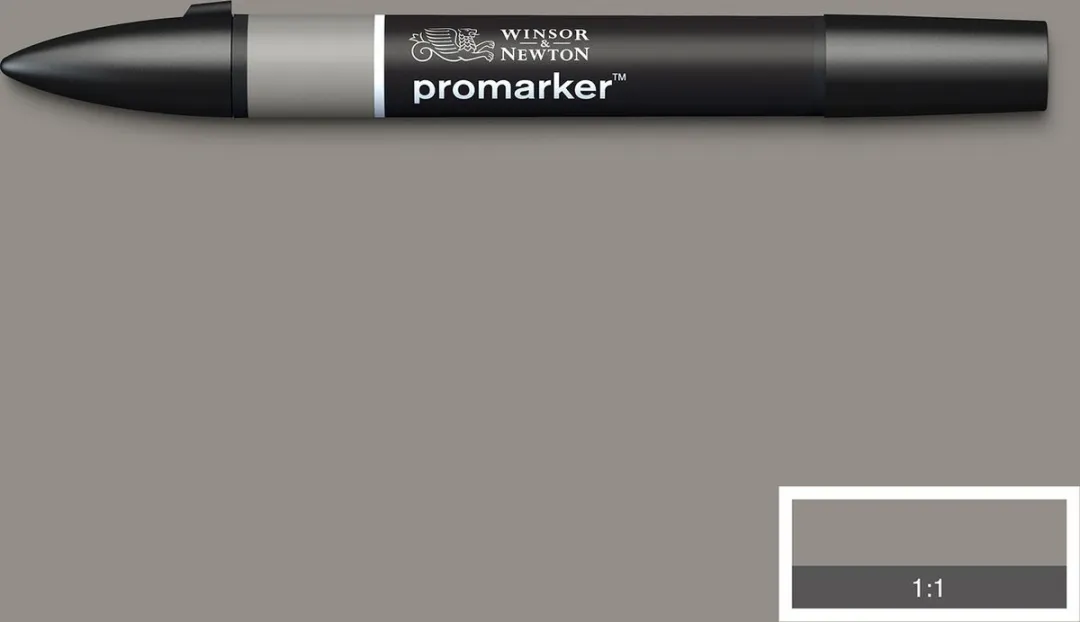 Winsor & Newton Promarker Cool Grey 4 CG4 - Grijs