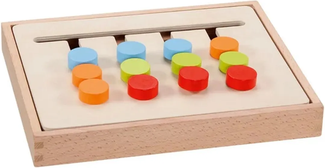 Goki Kleurenrangschikspel 58406 - Meerkleurig