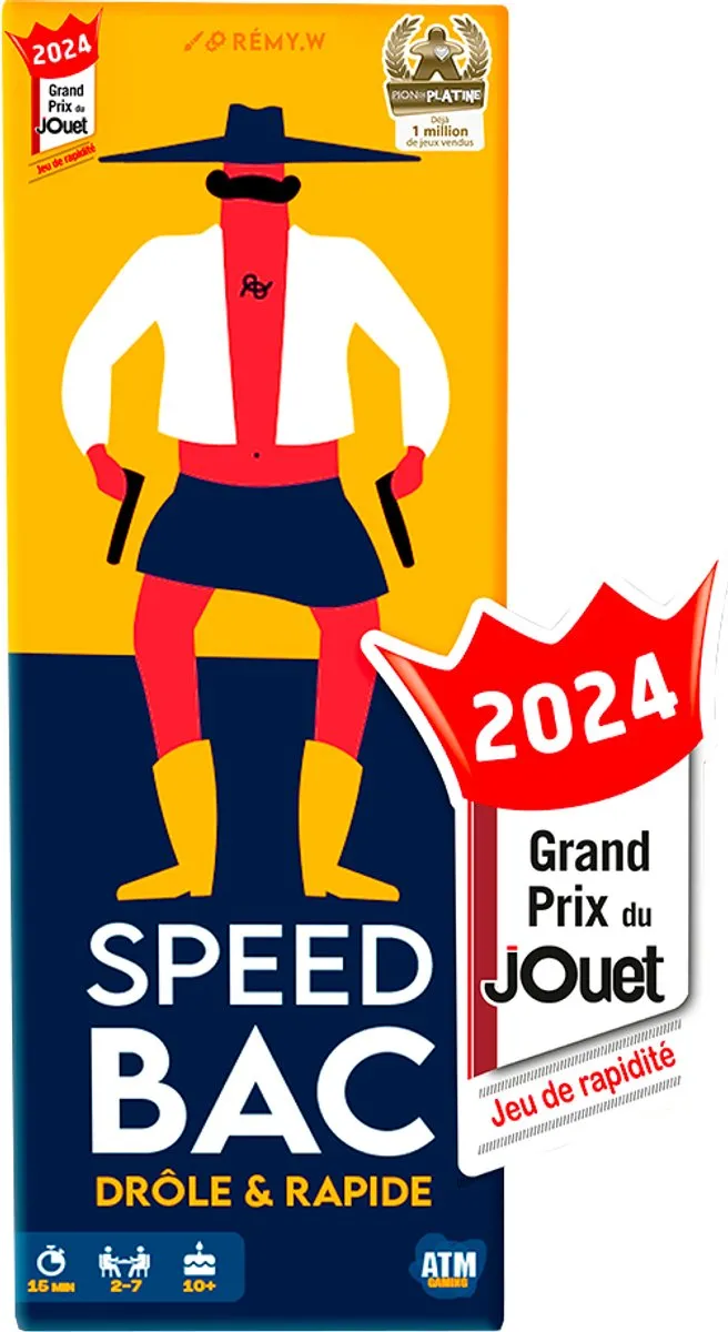 Geronimo Games Speed Bac Party Spel