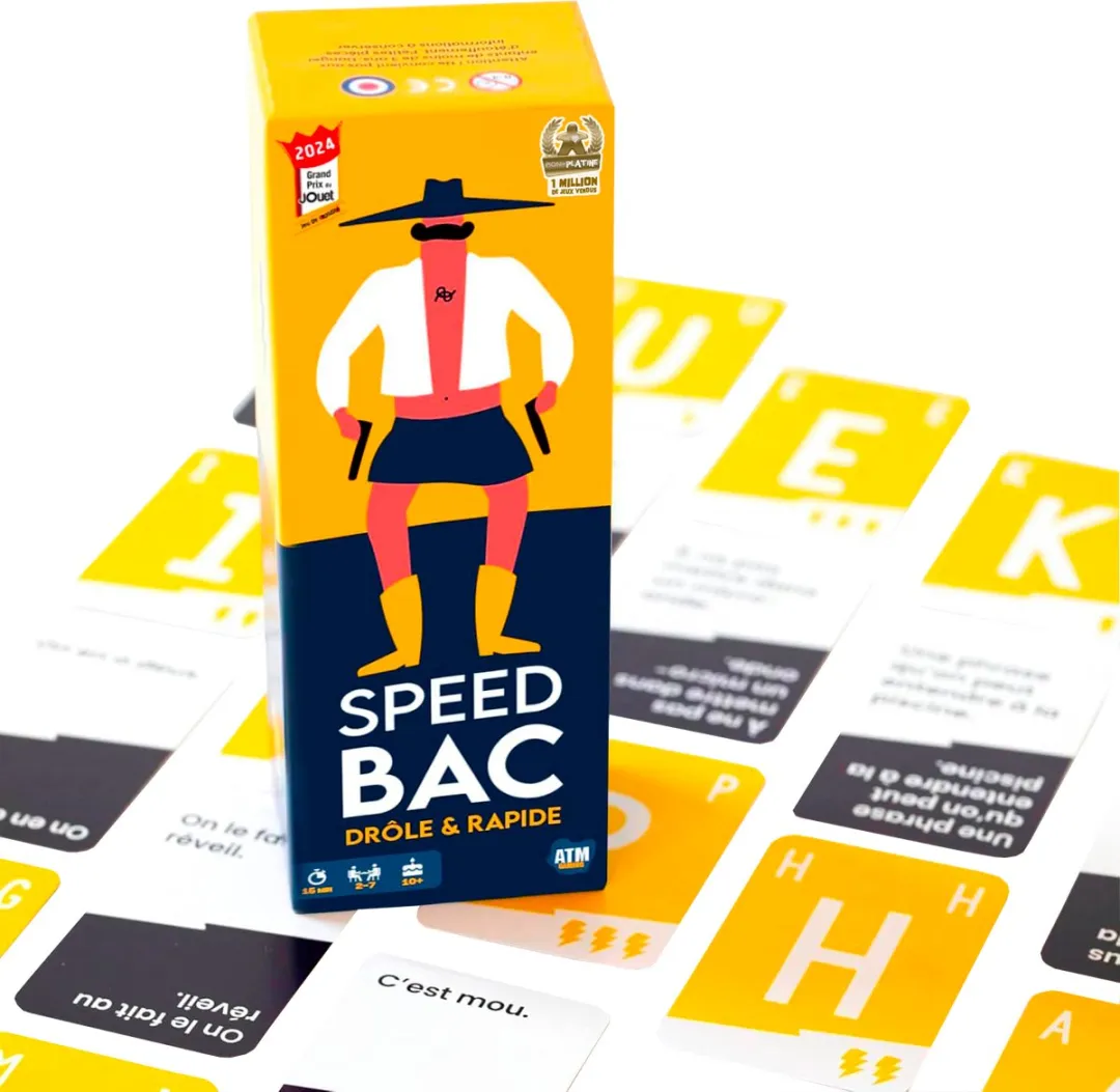 Geronimo Games Speed Bac Party Spel - 2-7 Spelers