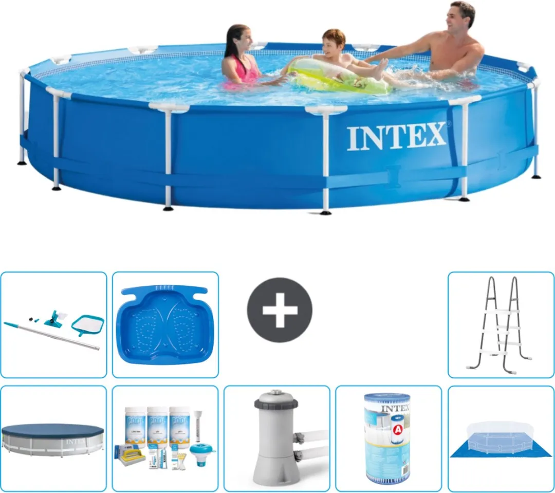 Intex 28210NP Rond Frame Zwembad 366x76cm