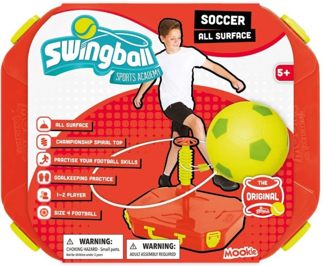 Mookie Toys Swingball Voetbal First - Voor 1-2 spelers - Vanaf 5 jaar