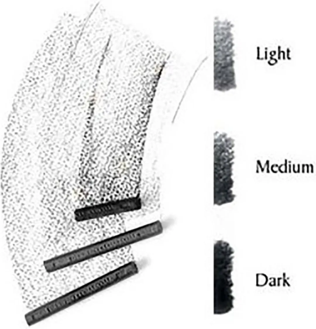 Derwent Houtskool Krijt Light - 1 Stuk