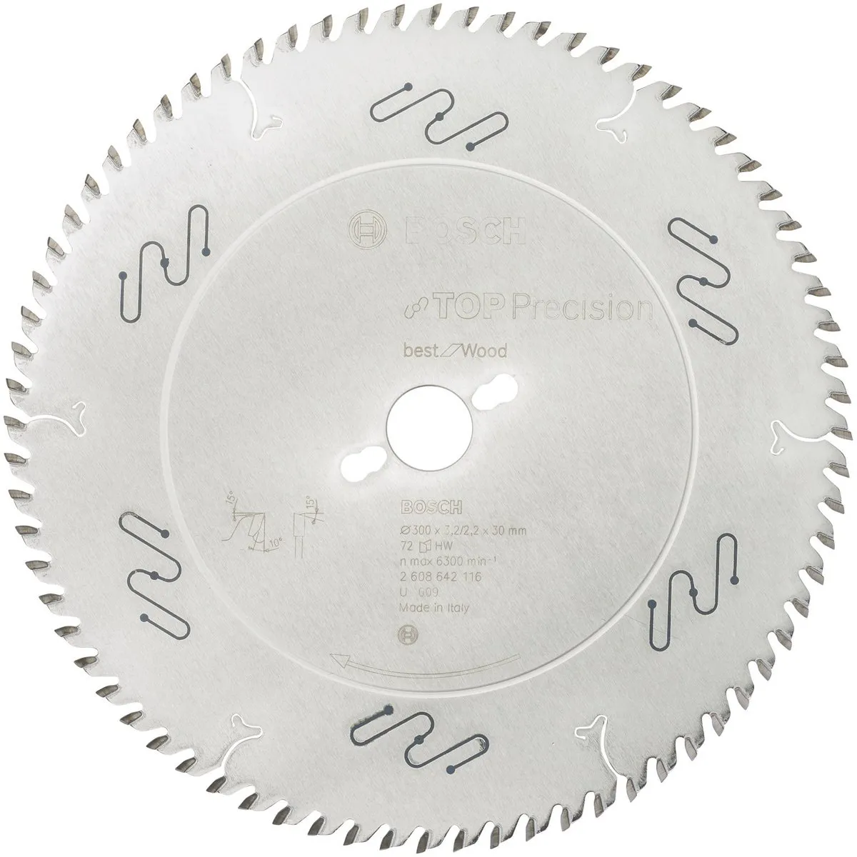 Bosch Professional Cirkelzaagblad Top Best for Wood 300mm