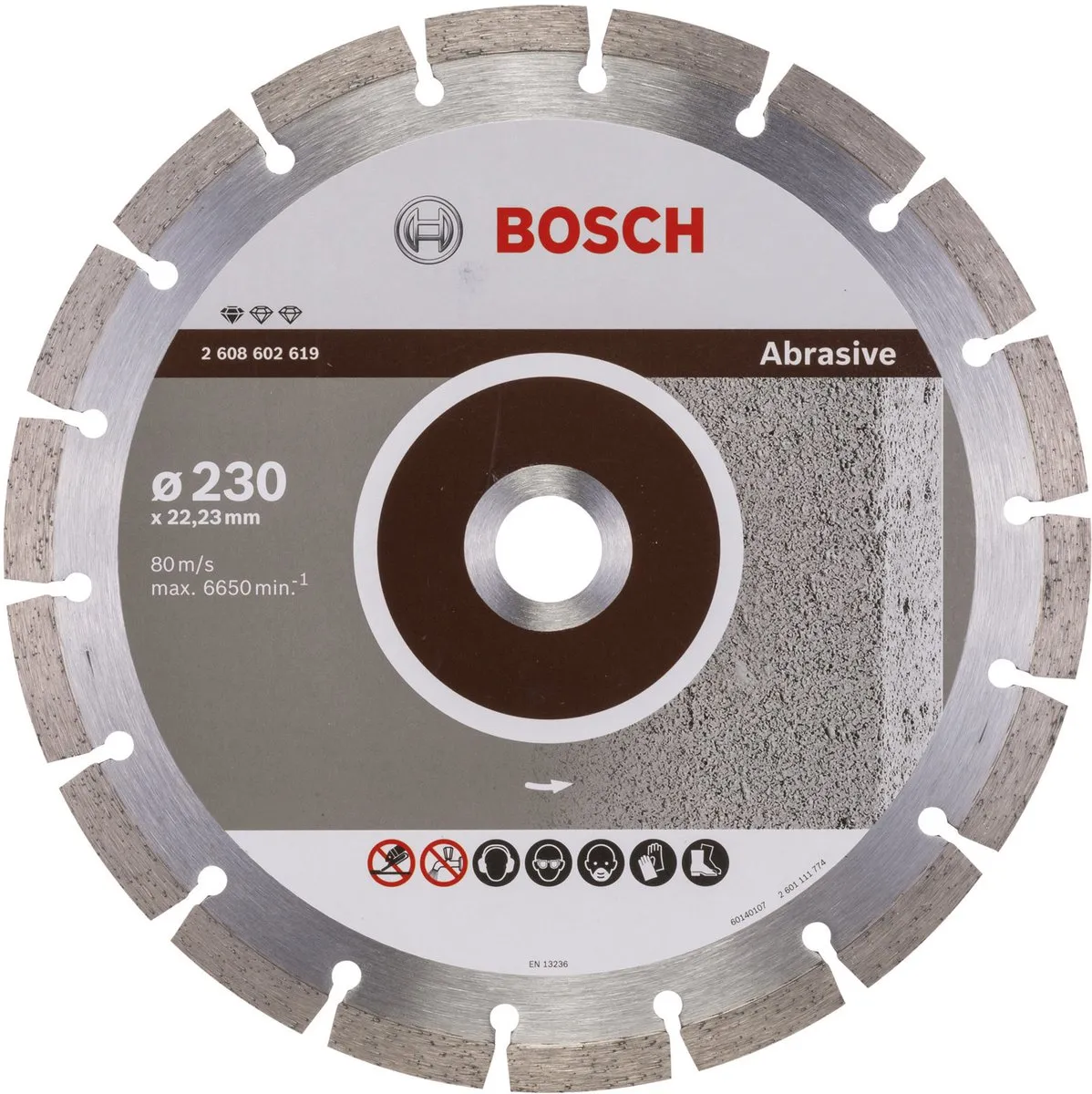 Bosch Diamantdoorslijpschijf Standard 230mm