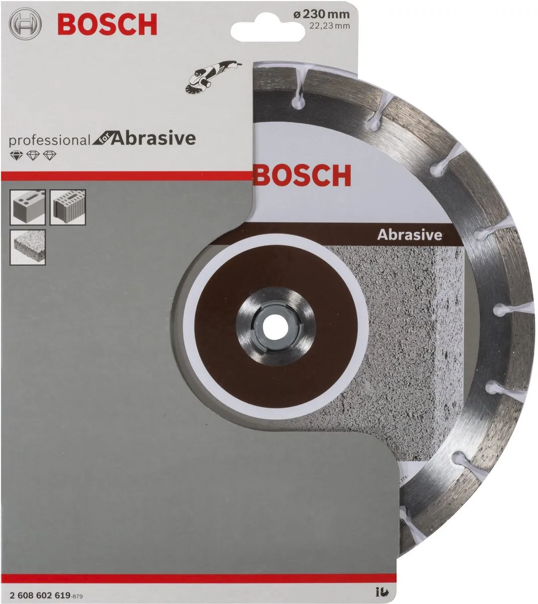 Bosch Diamantdoorslijpschijf Standard 230mm - 22,23mm As