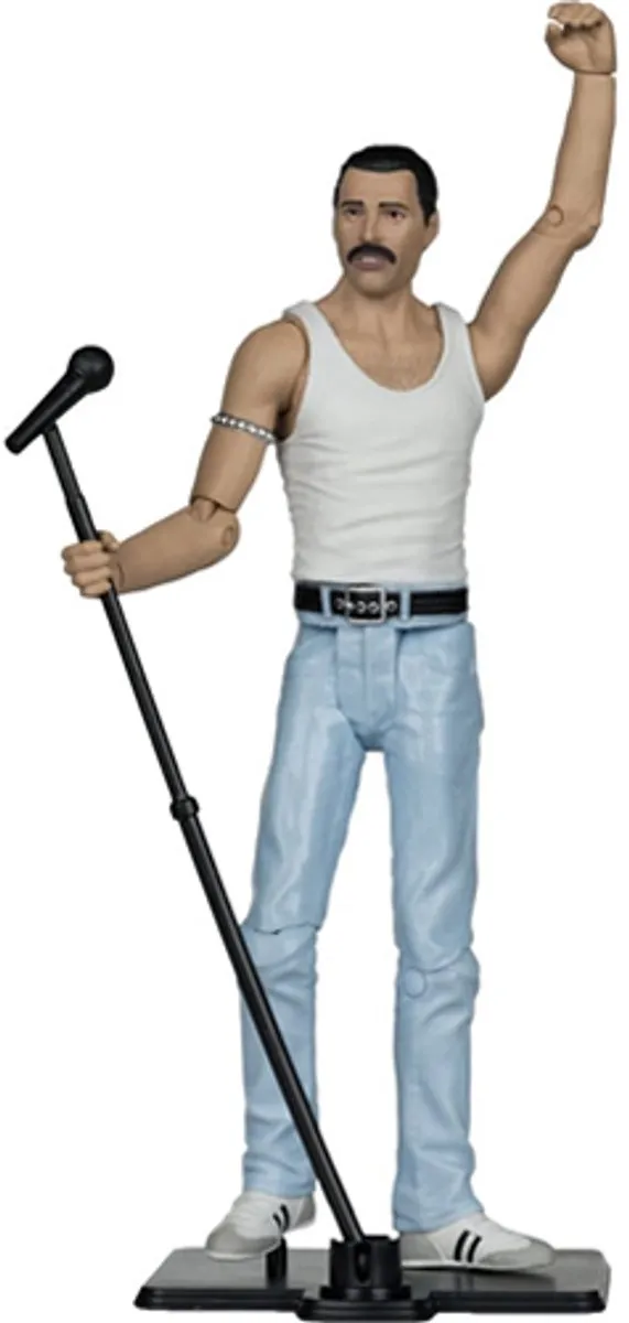 McFarlane Toys Music Maniacs Freddy Mercury Action Figuur 15cm