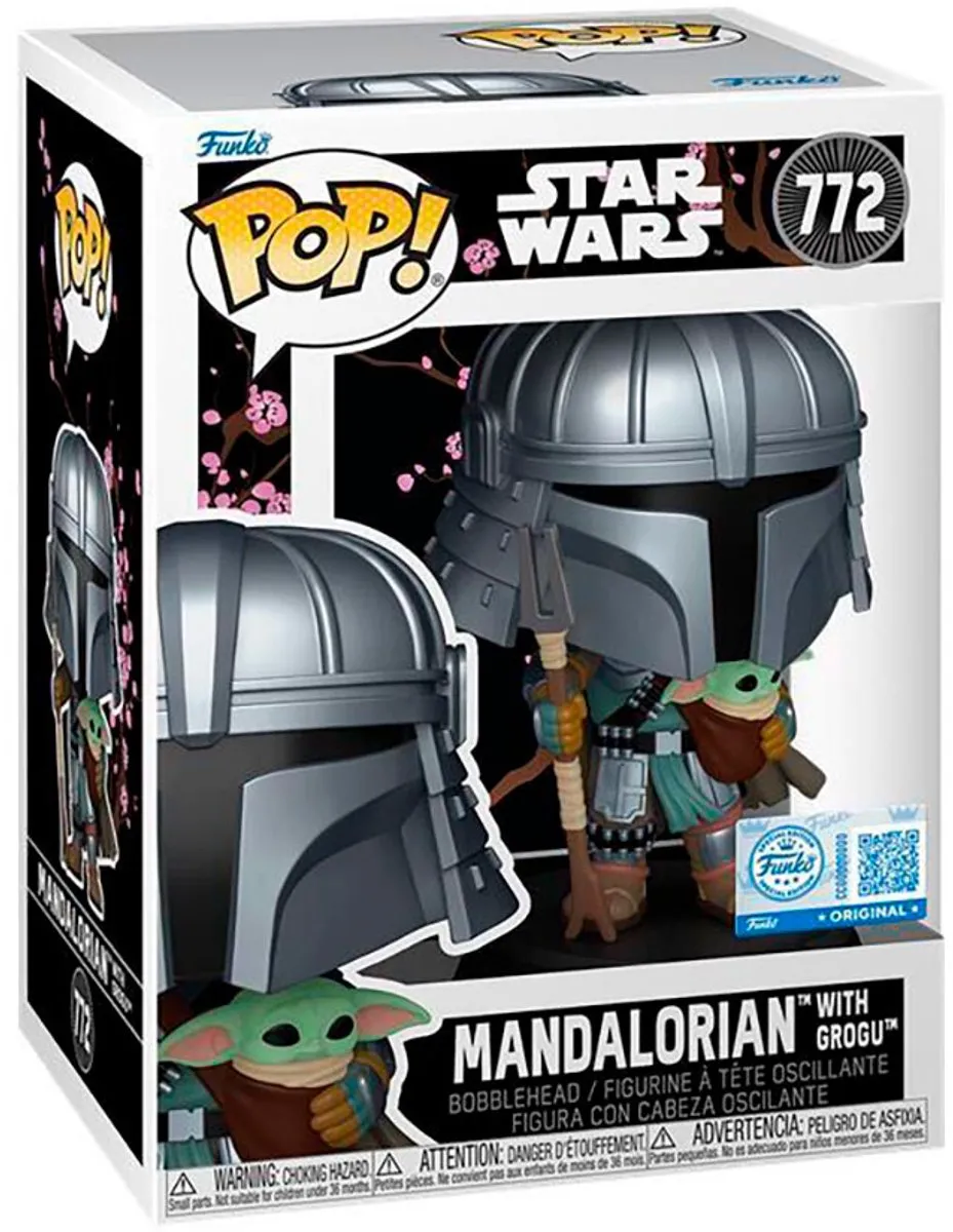 Funko Pop! Star Wars Mandalorian Impressions #772 Special Edition - Bruin/Grijs/Groen