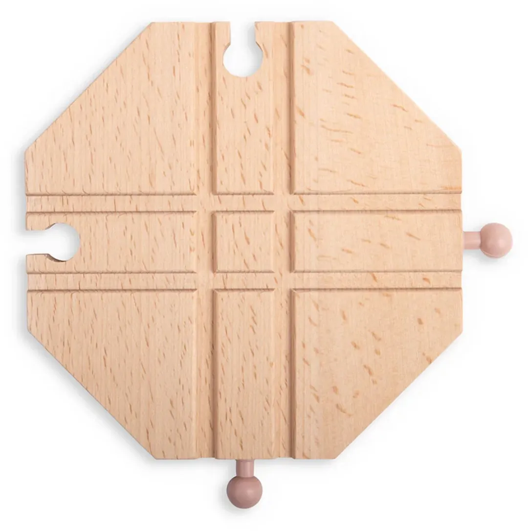 BIGJIGS Rail Houten Trein Wissel BJT105 - Multi