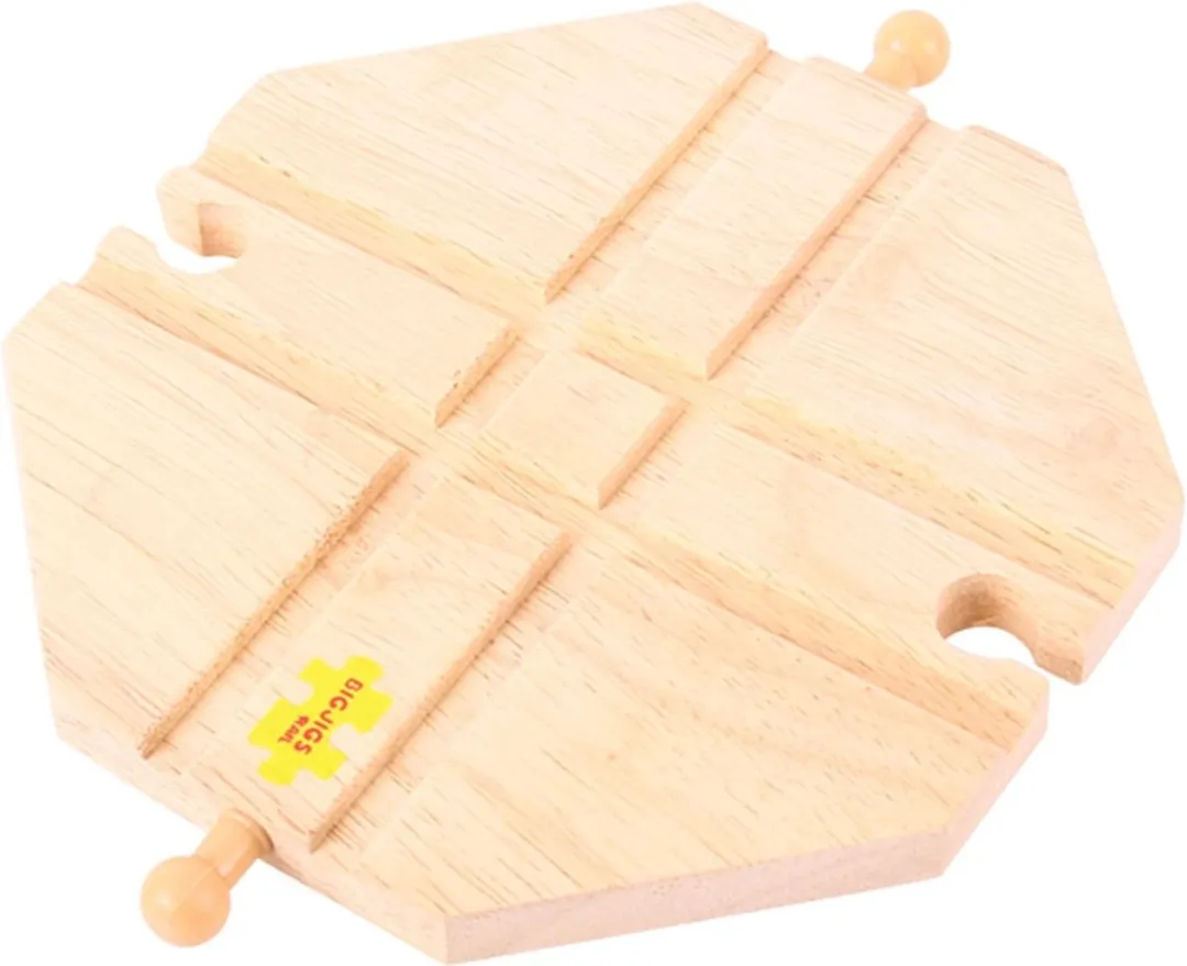 BIGJIGS Rail Houten Trein Wissel BJT105