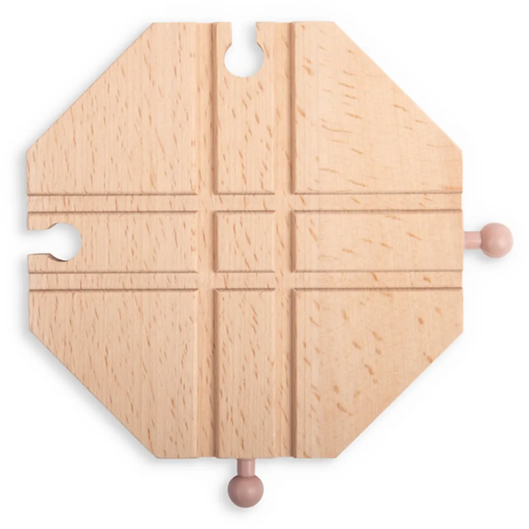 BIGJIGS Rail Houten Trein Wissel BJT105 - Multi