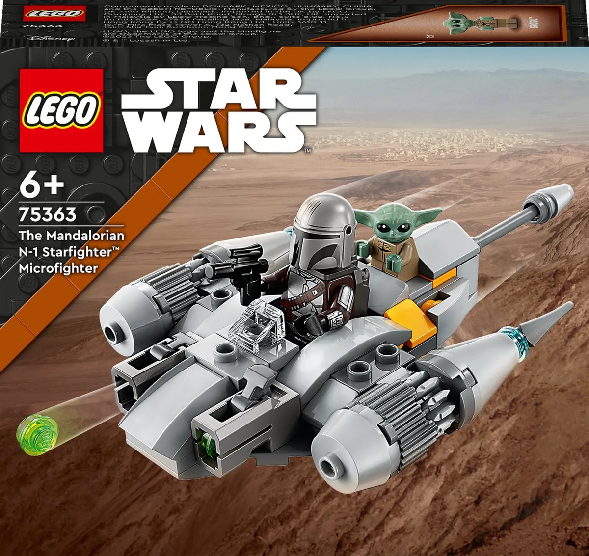 LEGO Star Wars N-1 Starfighter Microfighter 75363