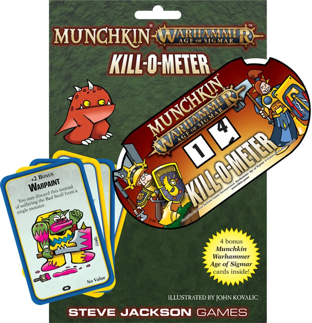 Steve Jackson Games Munchkin Warhammer Age of Sigmar Kill-O-Meter