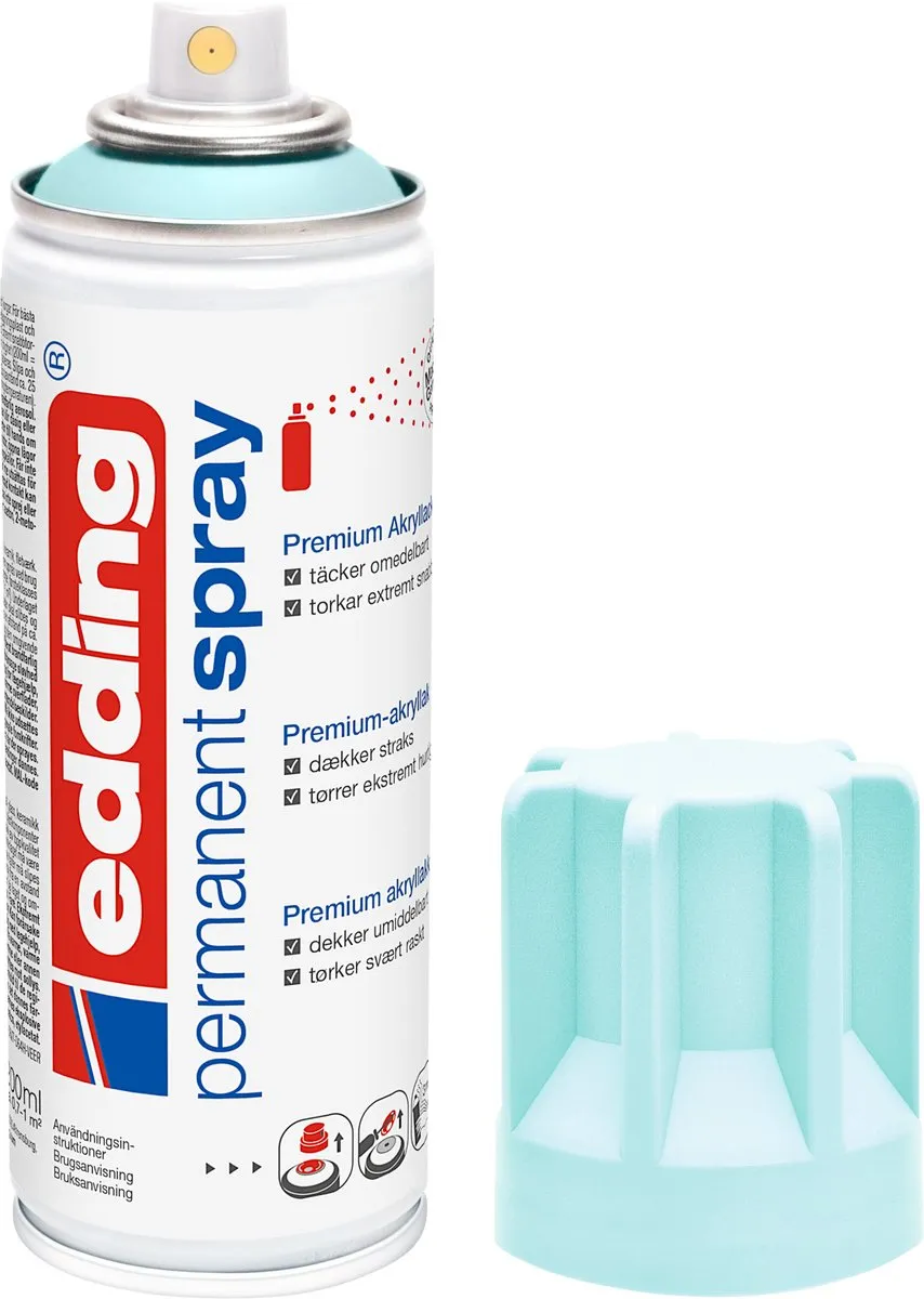 edding 5200 Spuitverf Pastelblauw Mat 200ml