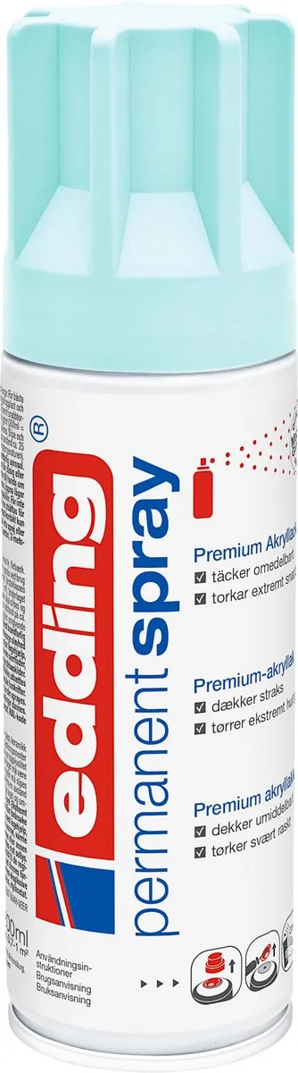 edding 5200 Spuitverf Pastelblauw Mat 200ml