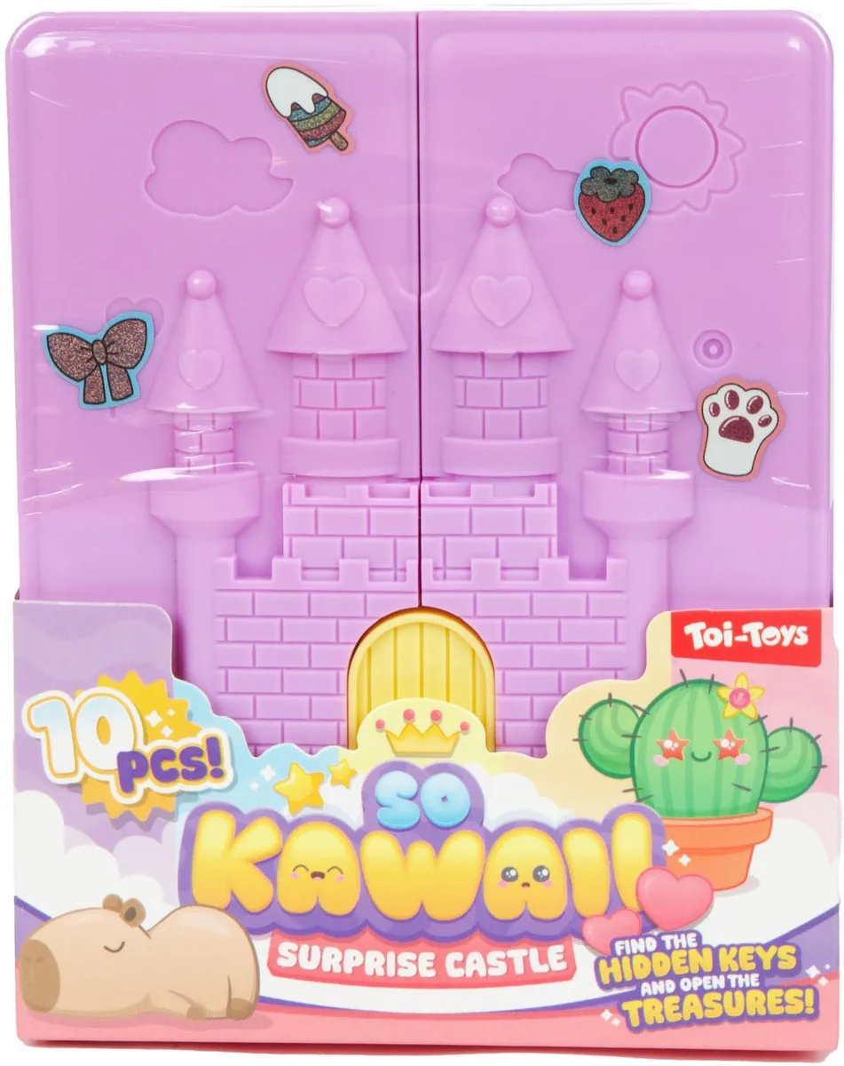 Toi-Toys So Kawaii Ketting & Kralen Verrassingskasteel - 10-delig - Multicolor