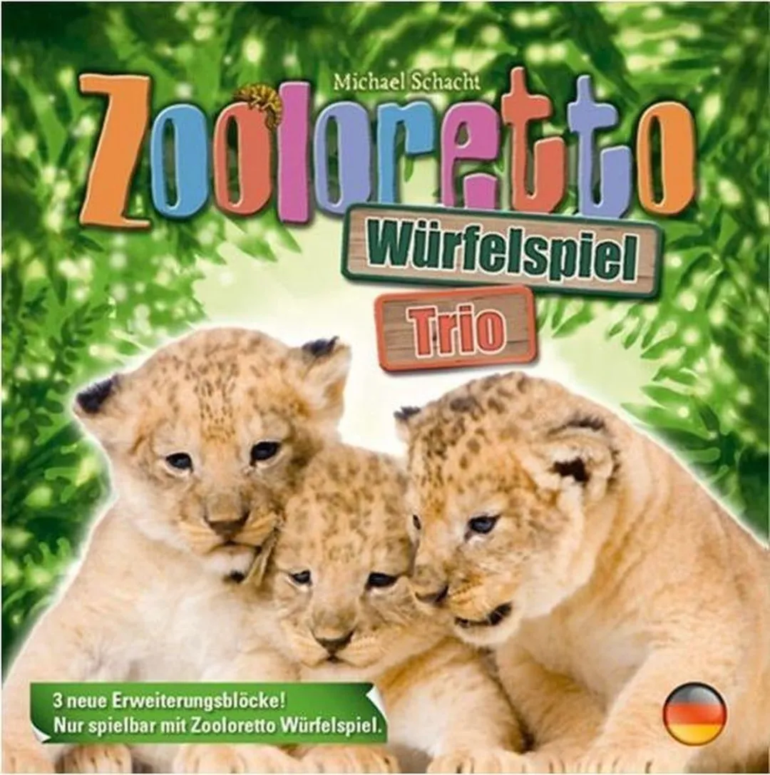 White Goblin Games Zooloretto Het Dobbelspel Trio Uitbreiding - Multicolor