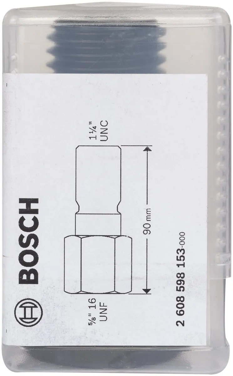 Bosch Adapter Diamantboren 5/8 16 UNF - 1 1/4 UNC