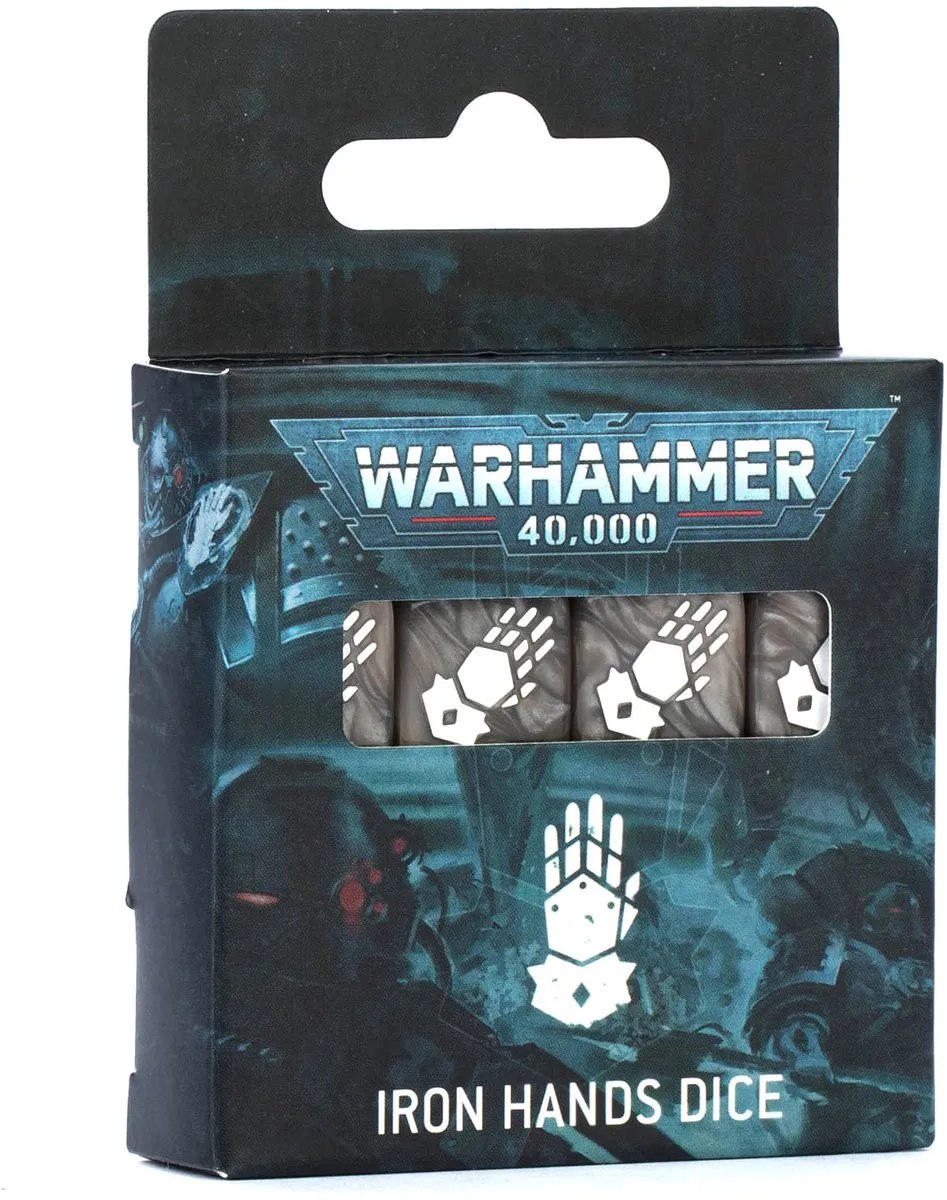 Games Workshop Iron Hands Dice Set